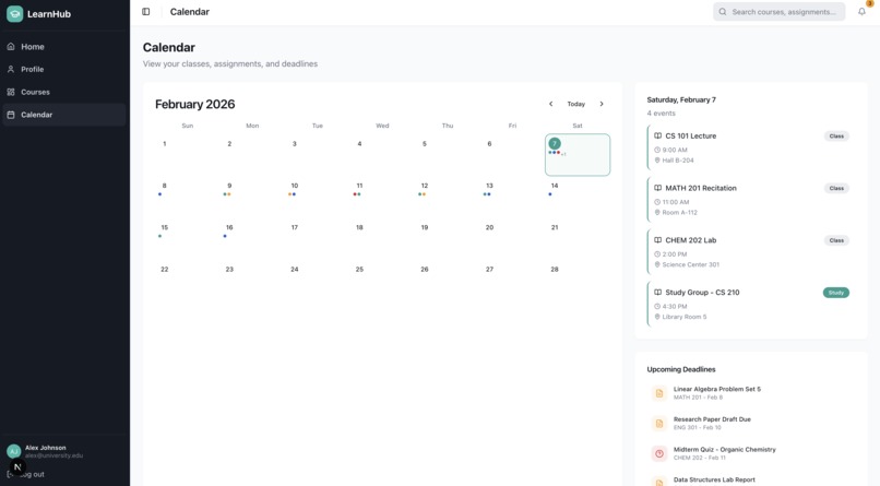 LearningHub – screenshot 7