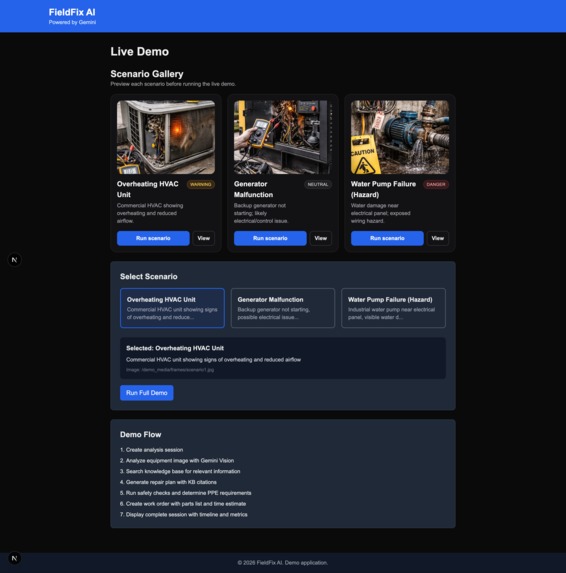 FieldFix AI — Audited Multimodal Repair Intelligence – screenshot 7