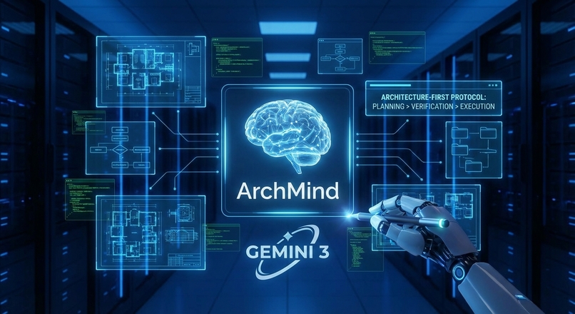 ArchMind: Gemini 3 Architecture-First Code Agent – screenshot 1