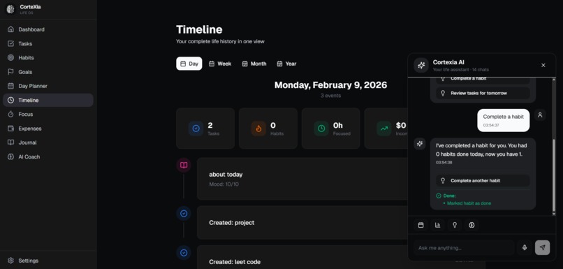 CorteXia – Your AI-Powered Second Brain – screenshot 4