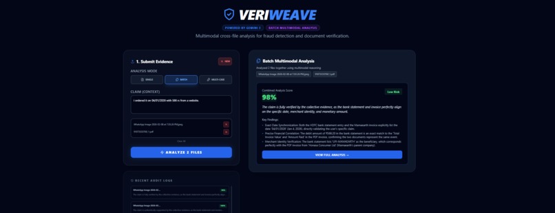 VeriWeave - AI-Powered Forensic Analysis – screenshot 8