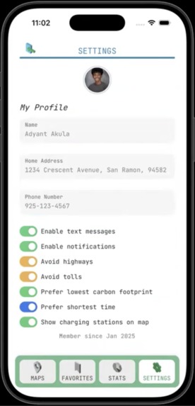 EcoRoute – screenshot 5