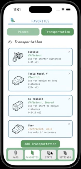 EcoRoute – screenshot 4