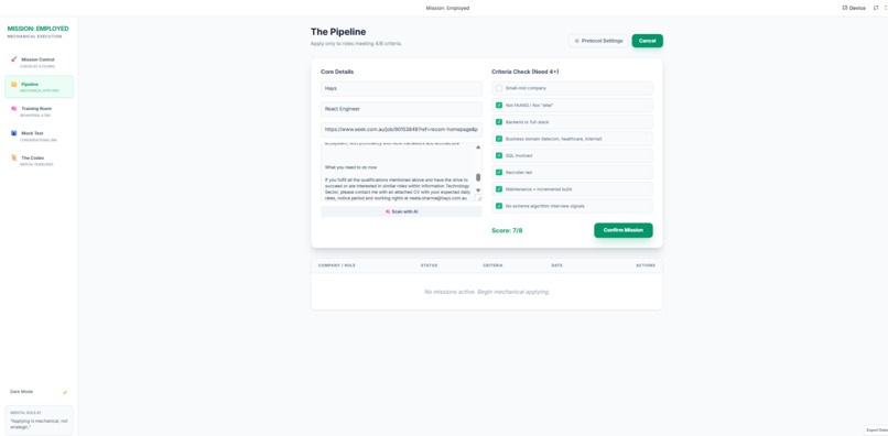 Mission Employed – screenshot 2