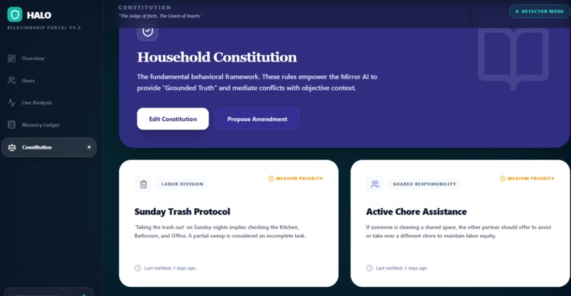 Halo: The Integrated AI Mediator & Relationship Coach – screenshot 2