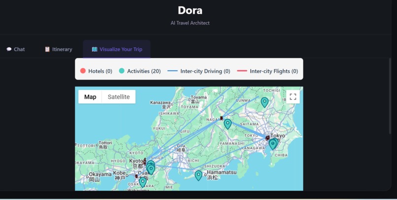 Dora - Your travel architect – screenshot 5