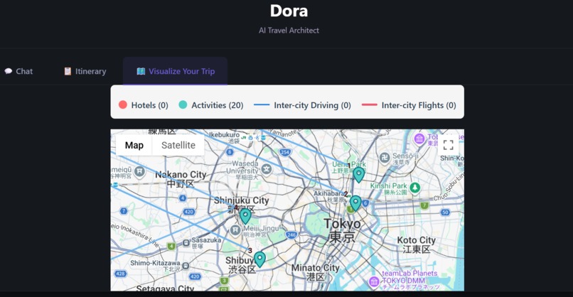 Dora - Your travel architect – screenshot 6