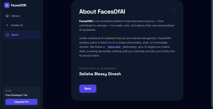 FacesOfAI – screenshot 1