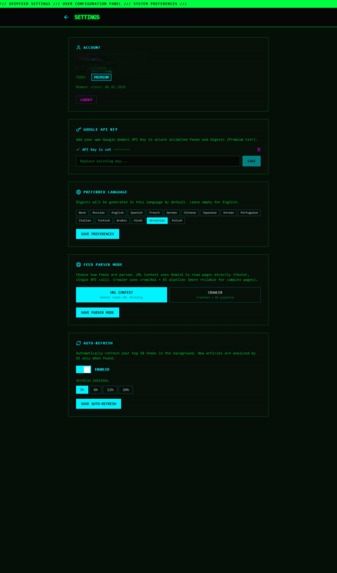 DeepFeed.app – screenshot 2