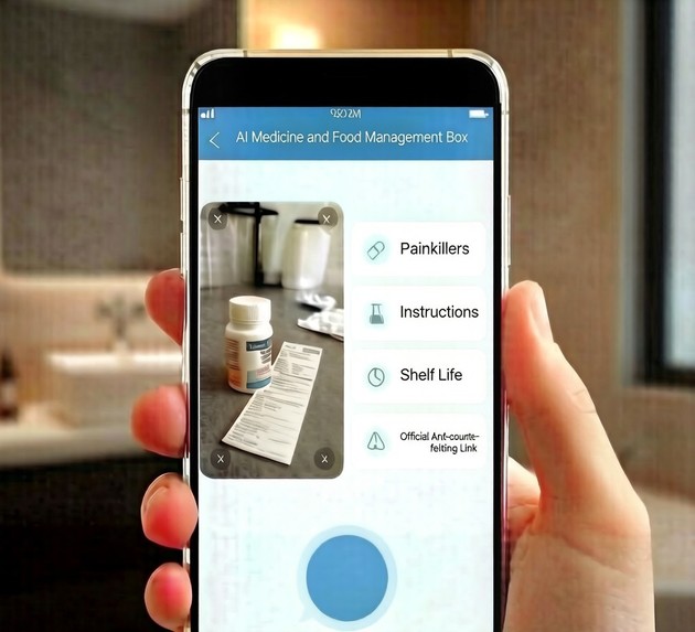 AI-powered medicine and food management box – screenshot 1