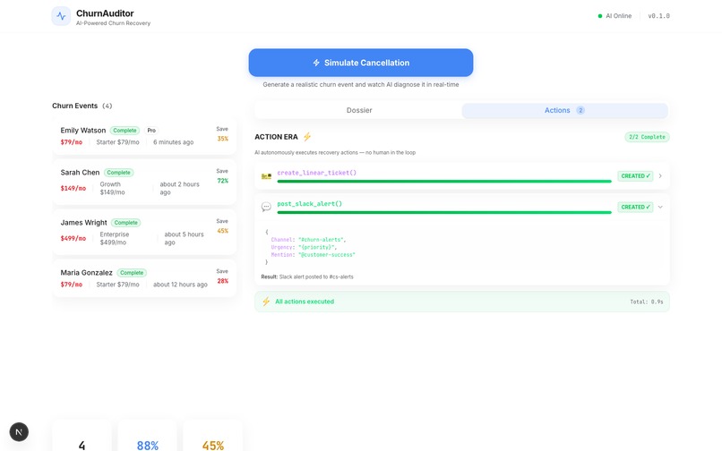 Churn Auditor – screenshot 3