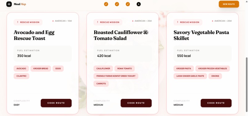 Meal Map – screenshot 1