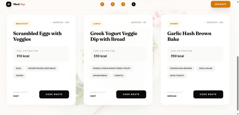 Meal Map – screenshot 2