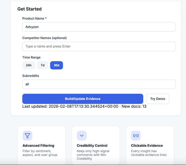 CommentCompass – screenshot 1