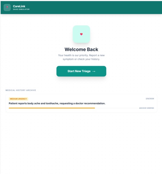 CareLink – screenshot 1