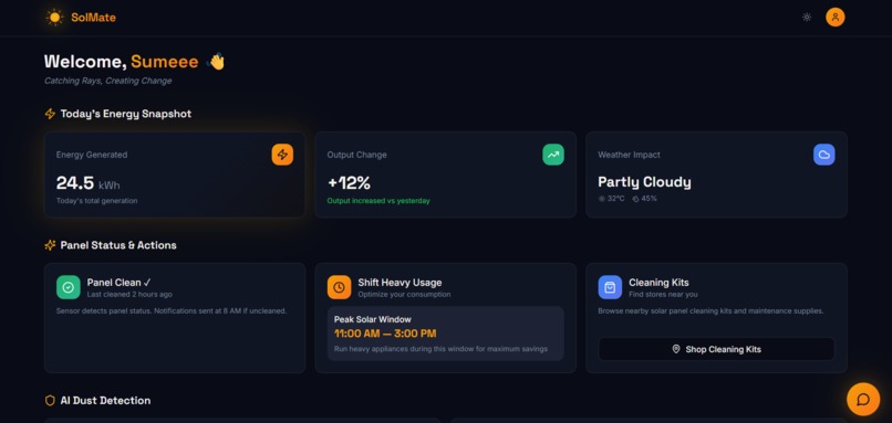 SolMate – screenshot 2