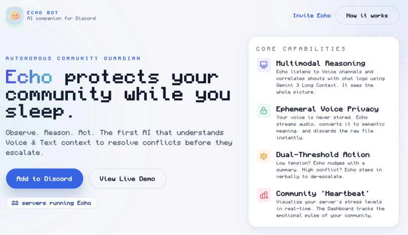 Echo – screenshot 1