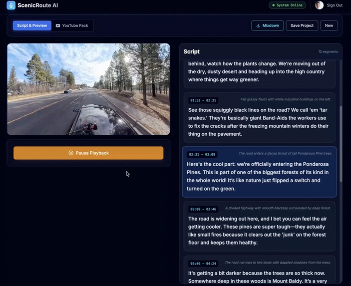 ScenicRoute AI – screenshot 2