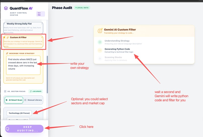 Quant Flow AI – screenshot 1