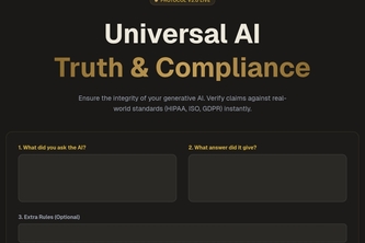 TruthForge: Universal AI Truth & Compliance Engine