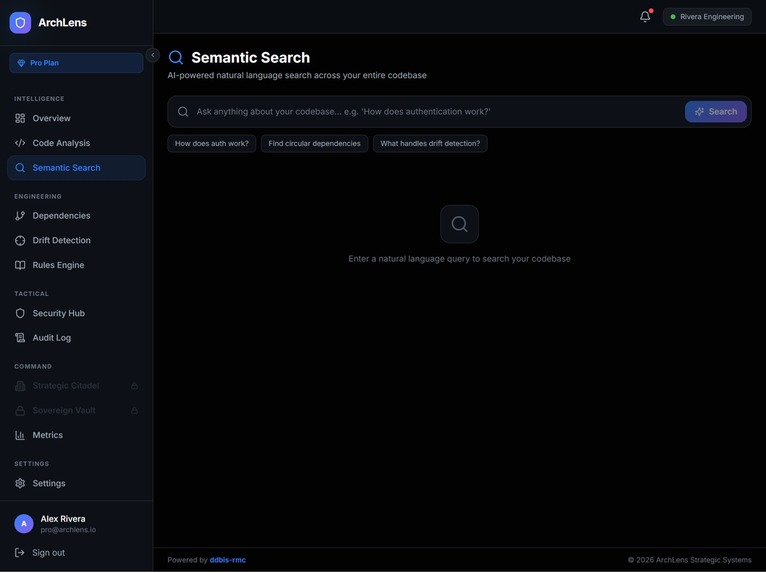 AI-driven codebase orchestration platform for engineering. – screenshot 1