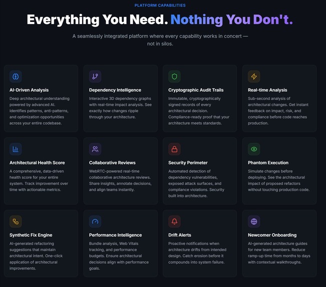 AI-driven codebase orchestration platform for engineering. – screenshot 10
