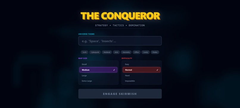 The Conqueror – screenshot 1