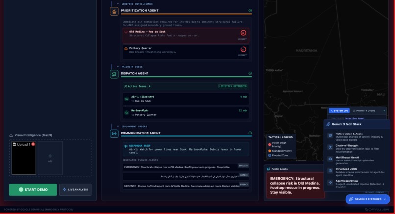 FloodRescue Orchestrator – screenshot 2