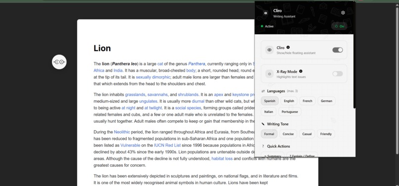 Cliro – screenshot 6