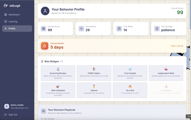 IsItLegit – screenshot 2