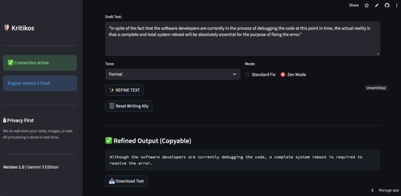Kritikos – screenshot 10