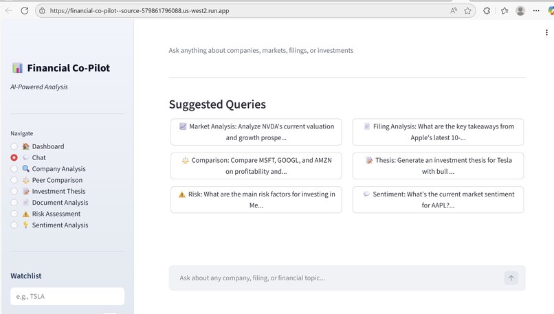 financial-co-pilot – screenshot 4