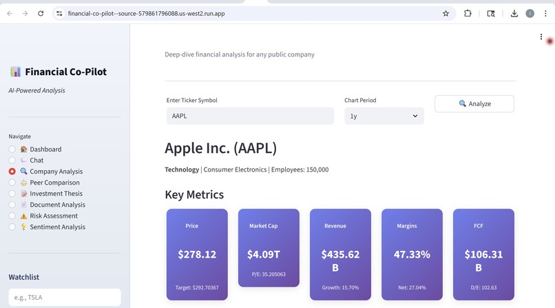 financial-co-pilot – screenshot 5