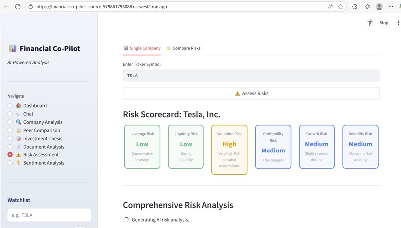 financial-co-pilot – screenshot 8