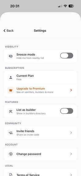 VanLifers Connect – screenshot 13