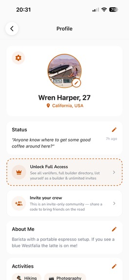 VanLifers Connect – screenshot 12