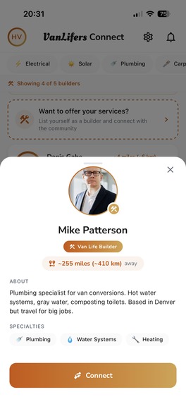 VanLifers Connect – screenshot 10