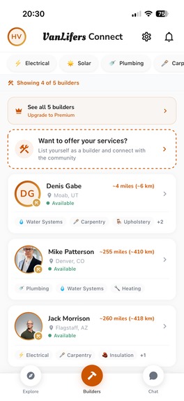 VanLifers Connect – screenshot 9