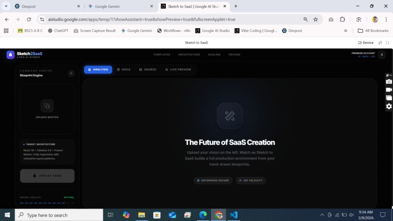 Sketch to SaaS – screenshot 1