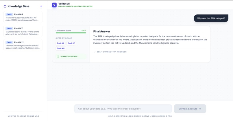 Veritas AI – screenshot 1