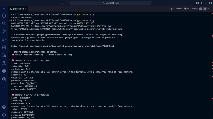 AURION – screenshot 1