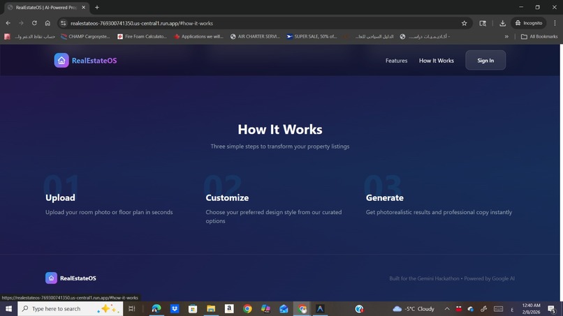 RealEstateOS – screenshot 2