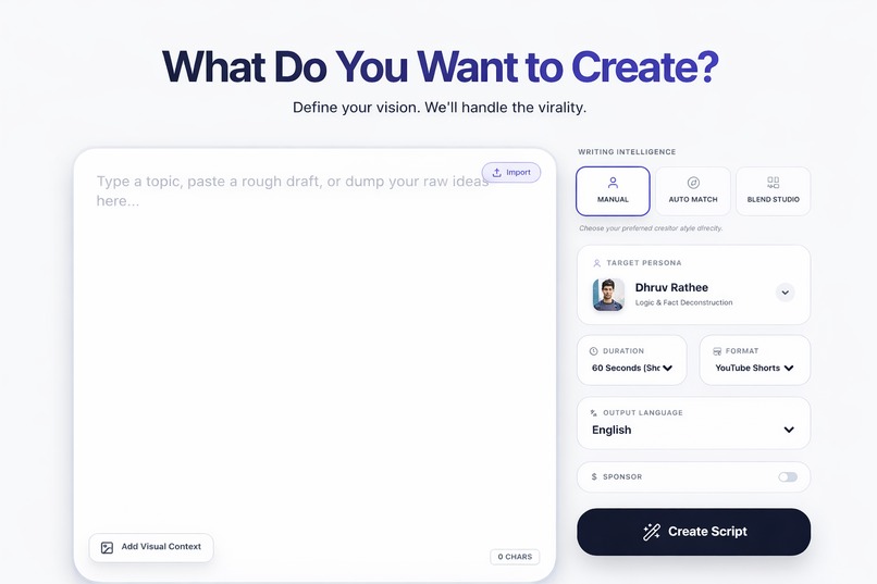 Ideograph – AI Script Writer – screenshot 1