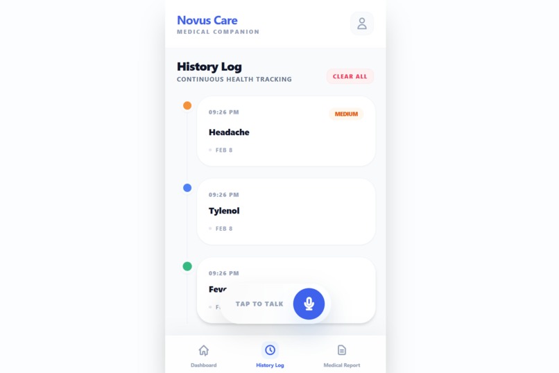 Novus Care – screenshot 2