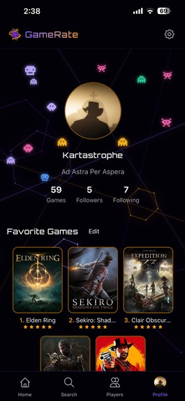 GameRate – screenshot 1