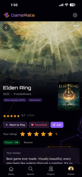 GameRate – screenshot 4