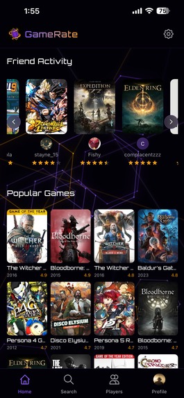 GameRate – screenshot 3