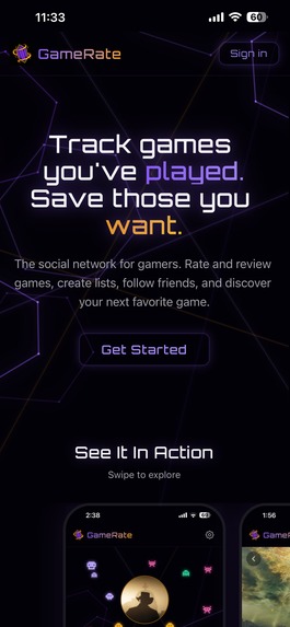 GameRate – screenshot 2