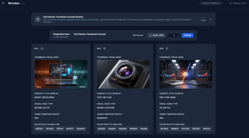 Structura – screenshot 1