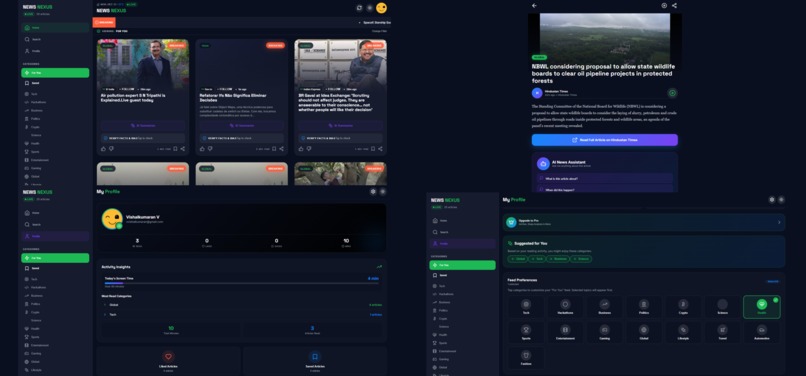 News Nexus – screenshot 1